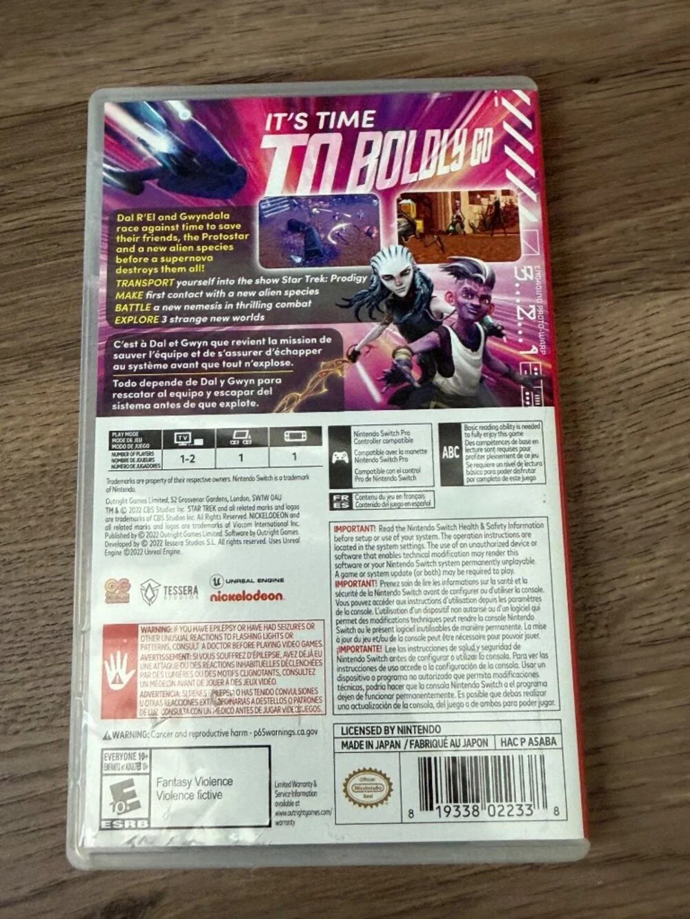Star Trek: Prodigy - Supernova (Nintendo Switch) CIB